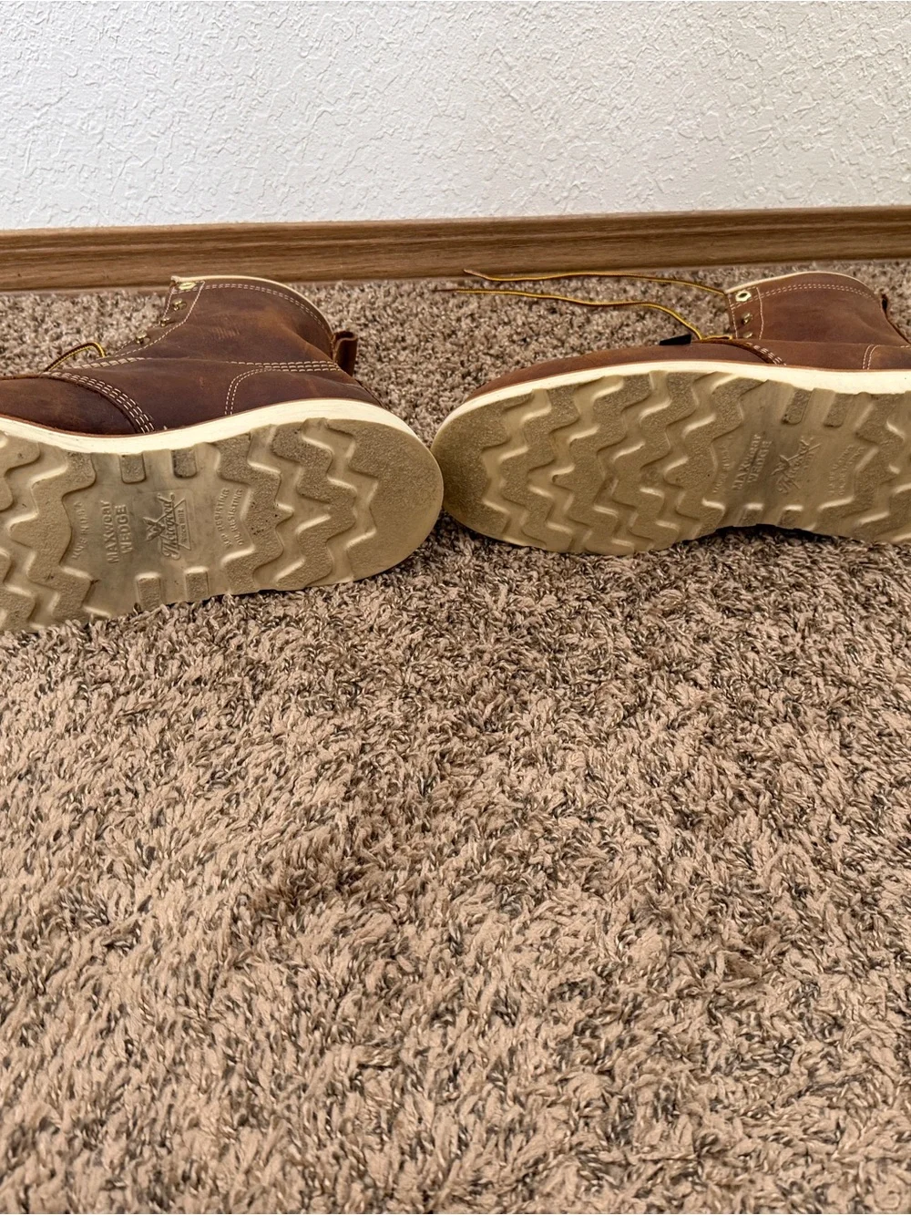 Thorogood Heritage Brown Moc Toe Work Boots - Men size 13
